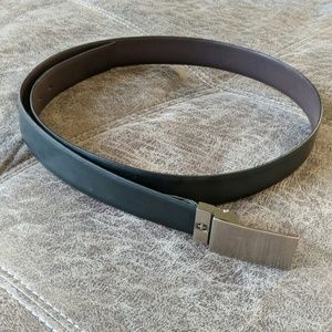 Swiss Gear brn/blk Leather Belt SzXL 40-44